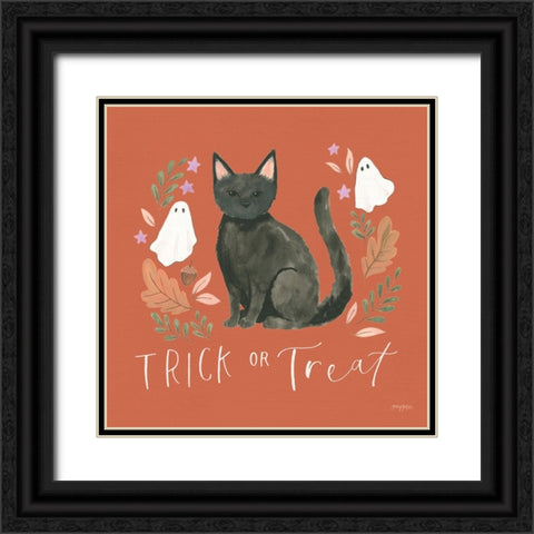 Spooky Season III Black Ornate Wood Framed Art Print with Double Matting by Jackson, Jenaya