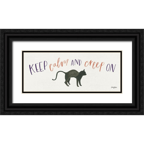 Spooky Season VIII Black Ornate Wood Framed Art Print with Double Matting by Jackson, Jenaya