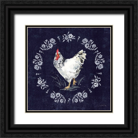 Home to Roost II Black Ornate Wood Framed Art Print with Double Matting by Pete, Katrina