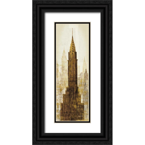 Lexington at 42nd Black Ornate Wood Framed Art Print with Double Matting by Tillmon, Avery