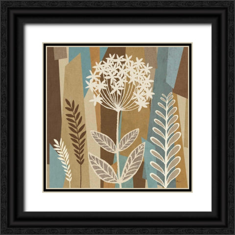Pieces of Nature III Black Ornate Wood Framed Art Print with Double Matting by Pela Studio