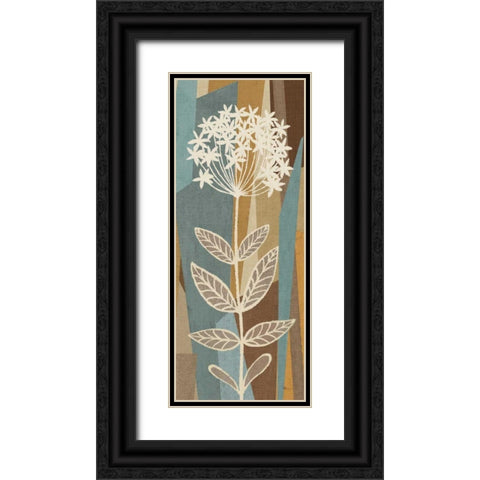 Pieces of Nature IV Black Ornate Wood Framed Art Print with Double Matting by Pela Studio