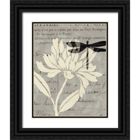 Natural Prints II Black Ornate Wood Framed Art Print with Double Matting by Brissonnet, Daphne