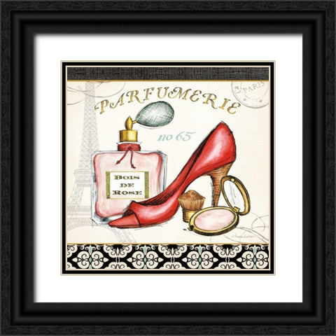 Boutique de Luxe II Black Ornate Wood Framed Art Print with Double Matting by Laliberte, Andrea