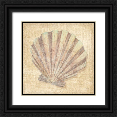 Tropical Island Shell II Black Ornate Wood Framed Art Print with Double Matting by Charron, Veronique