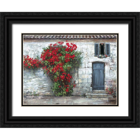 Casafina Black Ornate Wood Framed Art Print with Double Matting by Duvall, Roger