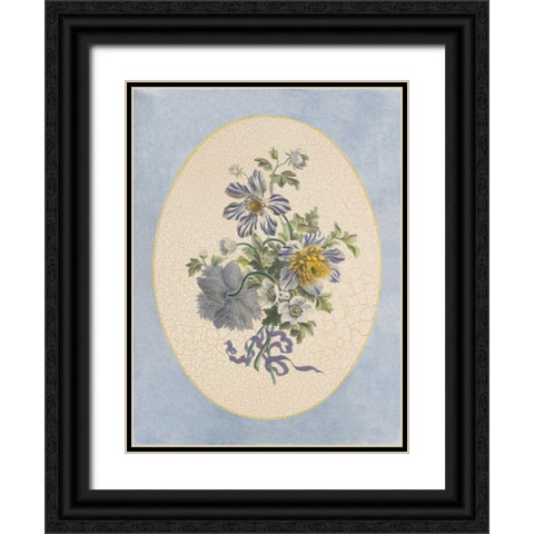 Mayfield Ovals II Black Ornate Wood Framed Art Print with Double Matting by Mayfield, Josiah