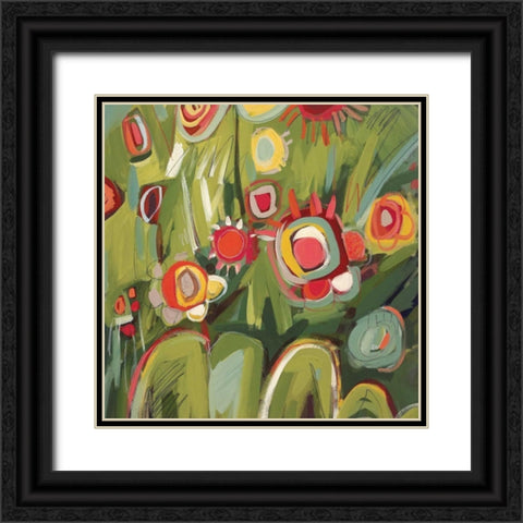 Garden Folly I Black Ornate Wood Framed Art Print with Double Matting by Sorte, Adriana