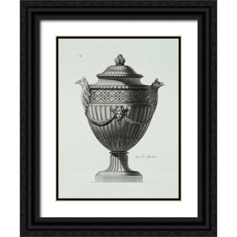 Elements of Style II Black Ornate Wood Framed Art Print with Double Matting by Chilton, Sarah E