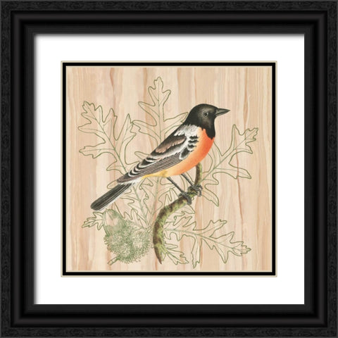 Treetops I Black Ornate Wood Framed Art Print with Double Matting by Reynolds, Alastair