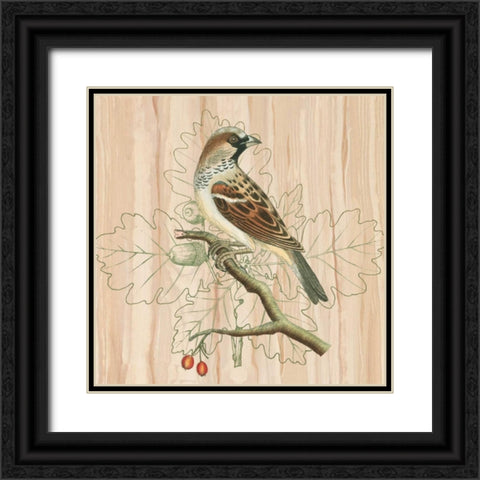 Treetops III Black Ornate Wood Framed Art Print with Double Matting by Reynolds, Alastair