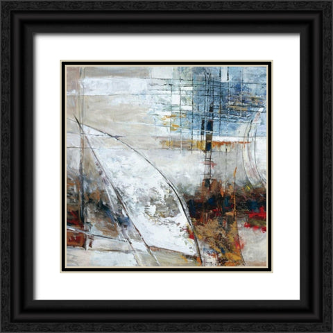 Parallel Dimensions II Black Ornate Wood Framed Art Print with Double Matting by Roth, Jack