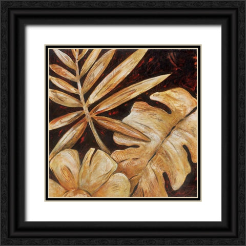 Key Largo I Black Ornate Wood Framed Art Print with Double Matting by King, Michael