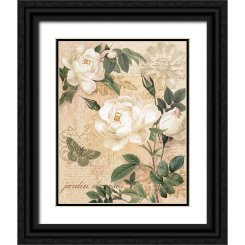 Gardeners Gift I Black Ornate Wood Framed Art Print with Double Matting by Han, Ching