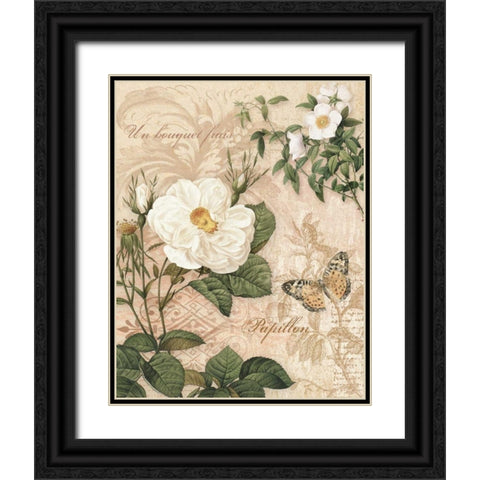 Gardeners Gift II Black Ornate Wood Framed Art Print with Double Matting by Han, Ching