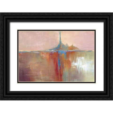 Up Tempo Black Ornate Wood Framed Art Print with Double Matting by Chilton, Sarah E