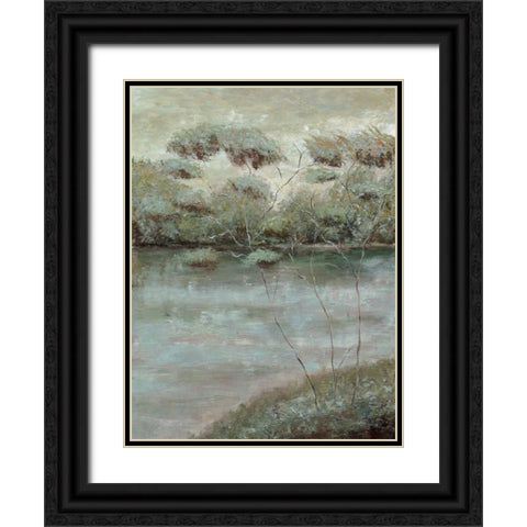 Grafton Woods II Black Ornate Wood Framed Art Print with Double Matting by Roth, Jack