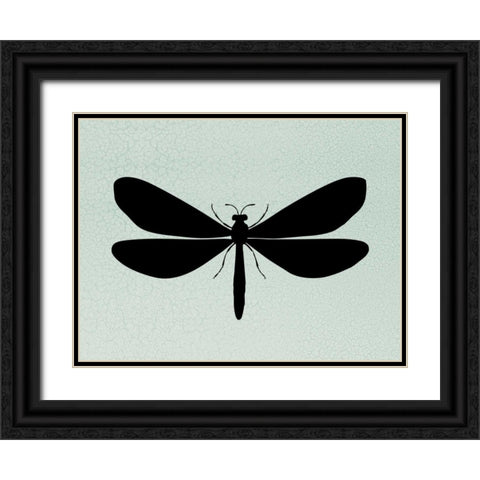 Wind Songs IV Black Ornate Wood Framed Art Print with Double Matting by Ziffer, Josef