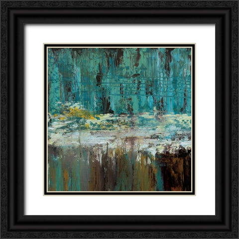 Deep Waters I Black Ornate Wood Framed Art Print with Double Matting by Roth, Jack