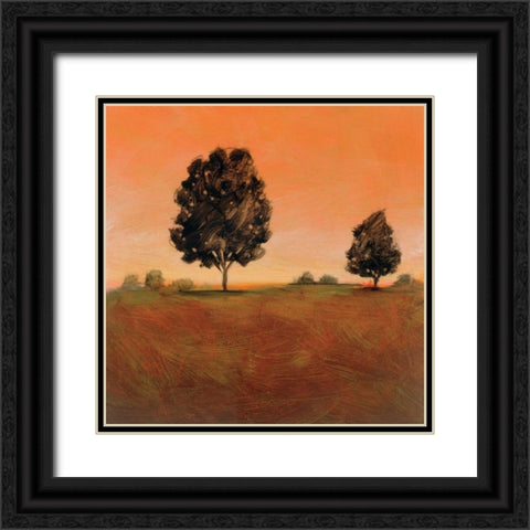 Equinox Black Ornate Wood Framed Art Print with Double Matting by Harmony, Brett