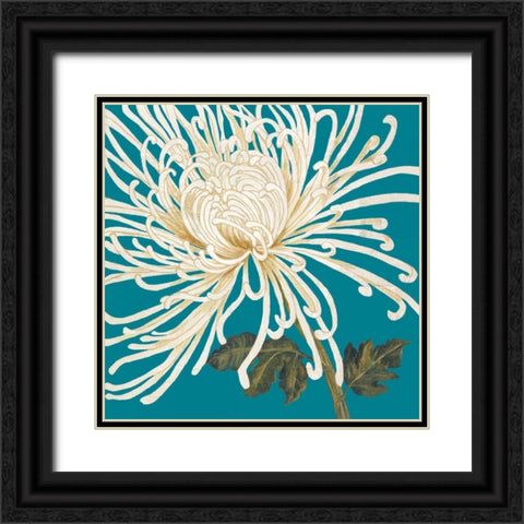 Mums The Word II Black Ornate Wood Framed Art Print with Double Matting by Nicole, Lily