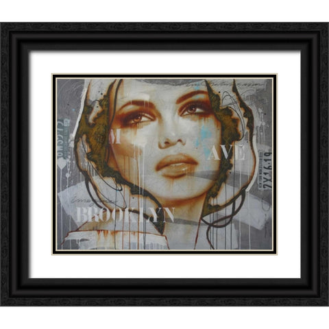 Imagine  Black Ornate Wood Framed Art Print with Double Matting by Jochem, Hans