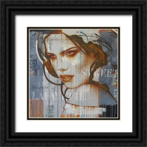 Miracle in Lafayette street Black Ornate Wood Framed Art Print with Double Matting by Jochem, Hans