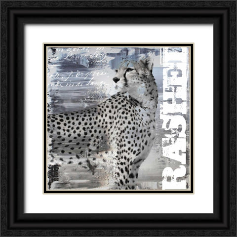 Rashed II Black Ornate Wood Framed Art Print with Double Matting by Baker, Micha