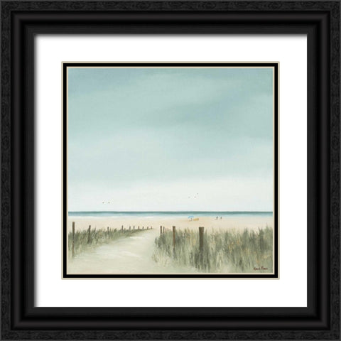 Sunny morning II Black Ornate Wood Framed Art Print with Double Matting by Paus, Hans