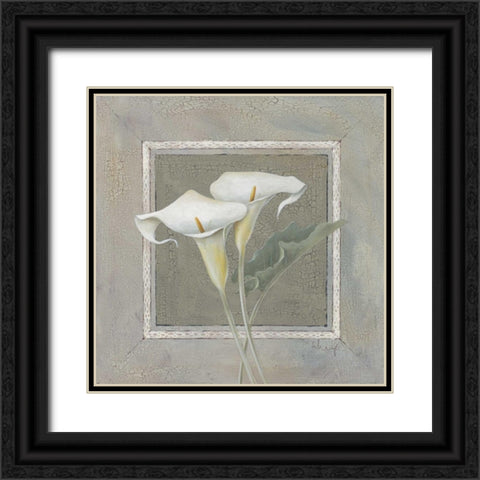 Antique I Black Ornate Wood Framed Art Print with Double Matting by Paus, Hans