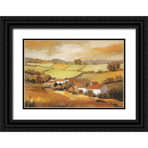 Unforgettable II Black Ornate Wood Framed Art Print with Double Matting by Paus, Hans