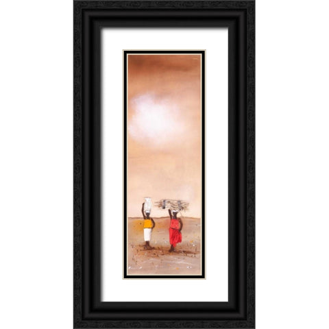 Going home II Black Ornate Wood Framed Art Print with Double Matting by Jan, Eelse Noordhuis