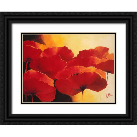 Absolute beautiful I Black Ornate Wood Framed Art Print with Double Matting by Roseboom, Jettie