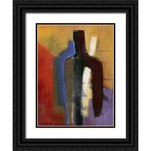 Big brown little blue Black Ornate Wood Framed Art Print with Double Matting by Danckaert, Bea
