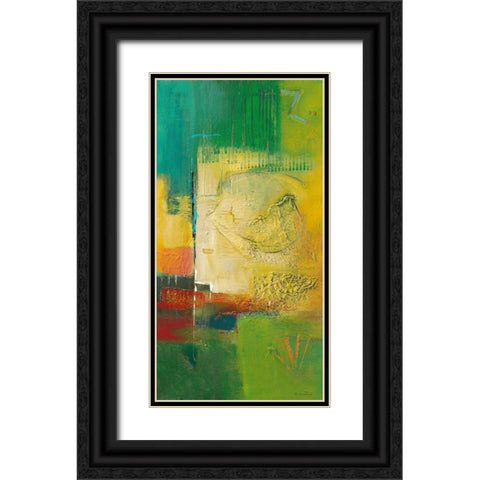 Springtime I Black Ornate Wood Framed Art Print with Double Matting by Danckaert, Bea