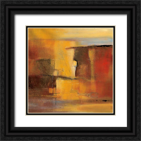 Sunset Black Ornate Wood Framed Art Print with Double Matting by Danckaert, Bea