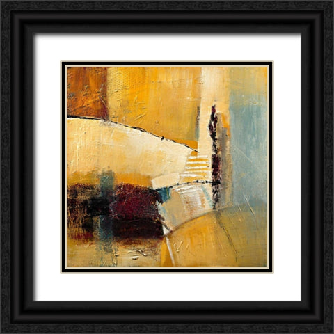 Get in touch Black Ornate Wood Framed Art Print with Double Matting by Danckaert, Bea