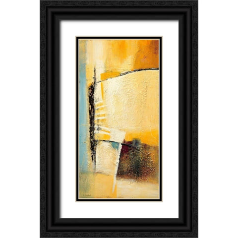 Bridge across 1 Black Ornate Wood Framed Art Print with Double Matting by Danckaert, Bea