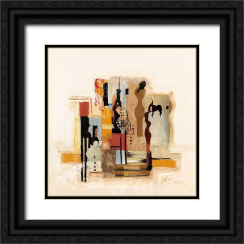 Nachmittag in Sondrio I Black Ornate Wood Framed Art Print with Double Matting by Bonciani, Celina