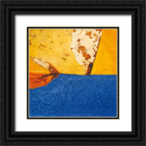 Windspielromanze IV Black Ornate Wood Framed Art Print with Double Matting by Heinrich, Christian