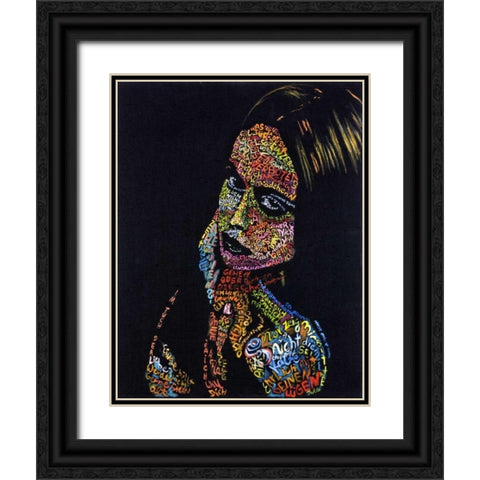 DAS groÃŸe GlÃ¼ck Black Ornate Wood Framed Art Print with Double Matting by Danckaert, Bea
