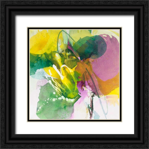 Charming Black Ornate Wood Framed Art Print with Double Matting by Ruttkau, El