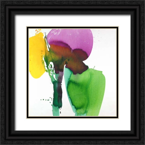 Amusing Black Ornate Wood Framed Art Print with Double Matting by Ruttkau, El