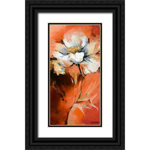 Anemonen I Black Ornate Wood Framed Art Print with Double Matting by Filatov, Elena