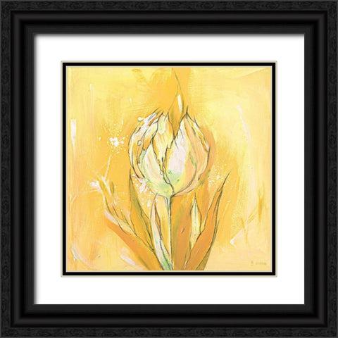 Tulpa 1 Black Ornate Wood Framed Art Print with Double Matting by Filatov, Elena