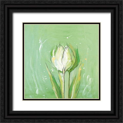 Tulpa 3 Black Ornate Wood Framed Art Print with Double Matting by Filatov, Elena