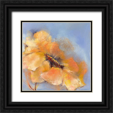 Bright Anemone II Black Ornate Wood Framed Art Print with Double Matting by Filatov, Elena