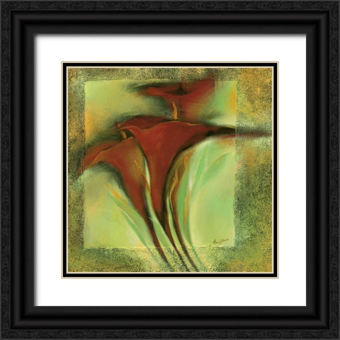 Romance II Black Ornate Wood Framed Art Print with Double Matting by Filatov, Elena