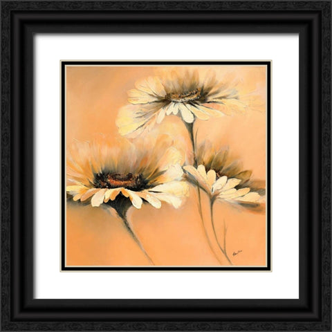 Apricot Summer I Black Ornate Wood Framed Art Print with Double Matting by Filatov, Elena