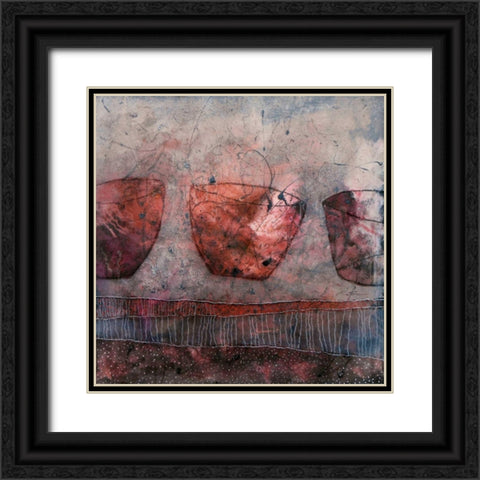 Keramik-Balletteusen Black Ornate Wood Framed Art Print with Double Matting by Schmalzl, Franziska